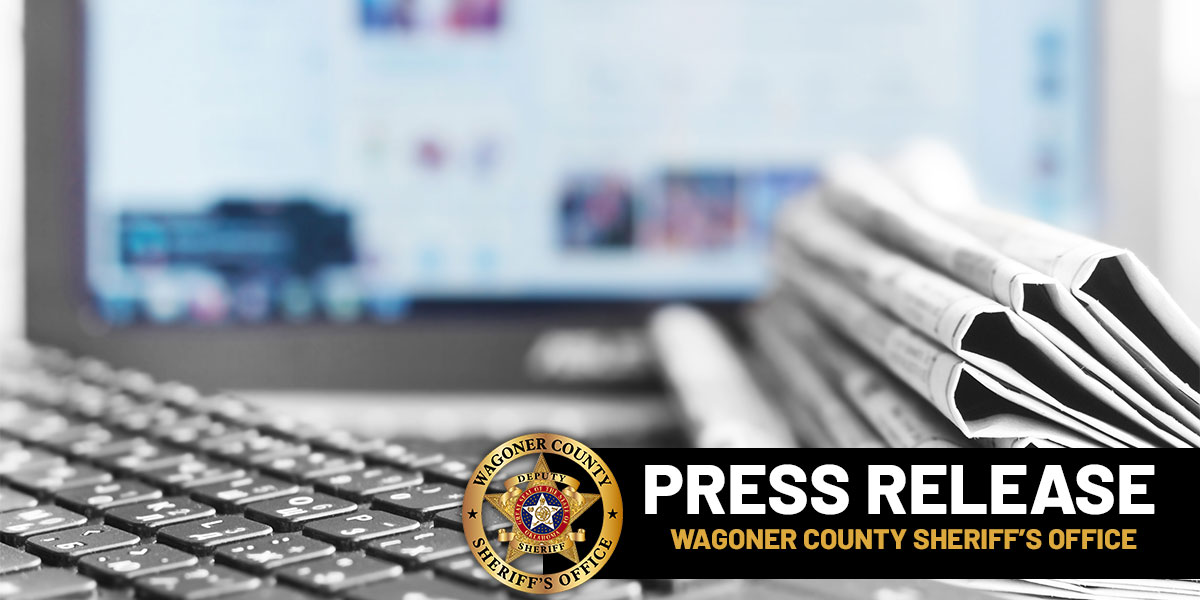 Wagoner County Deputies take homicide suspect into custody.